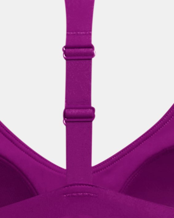 Brassière de sport UA Uplift Mid pour femme, Purple, pdpMainDesktop image number 10