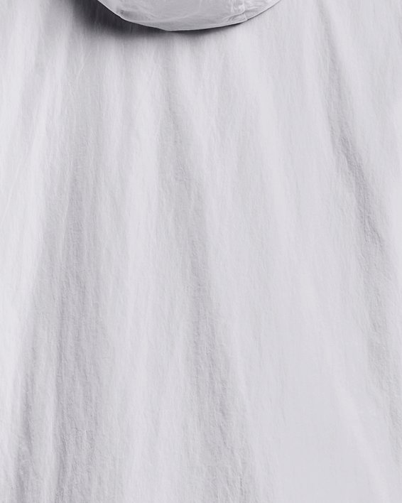 女士UA RUSH™ Woven Anorak外套 in White image number 12
