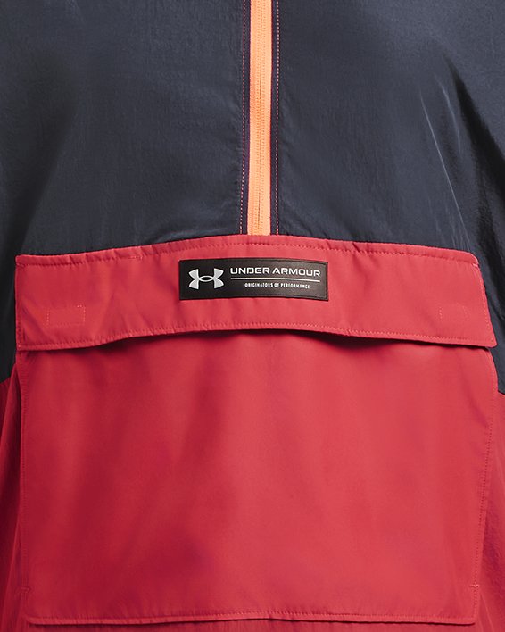 Rush Woven Anorak in Red image number 7
