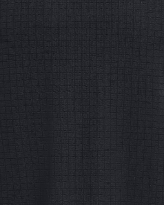 Men's UA Seamless Grid Short Sleeve, Black, pdpMainDesktop image number 4