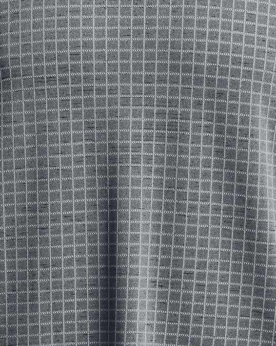 เสื้อแขนสั้น UA Seamless Grid สำหรับผู้ชาย in Gray image number 7
