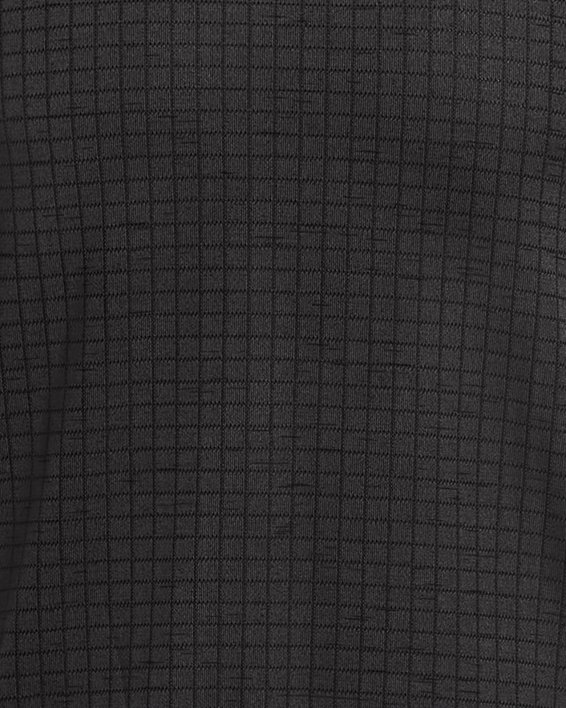 Herenshirt UA Seamless Grid met korte mouwen, Gray, pdpMainDesktop image number 4