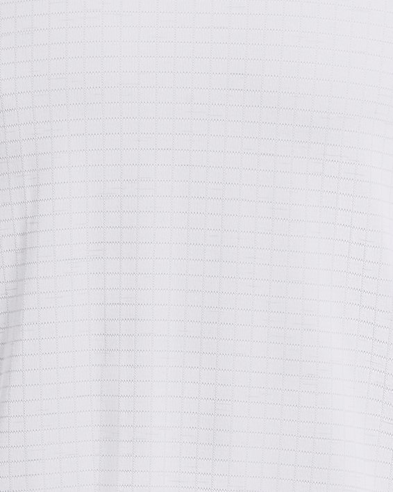 Men's UA Seamless Grid Short Sleeve, White, pdpMainDesktop image number 4