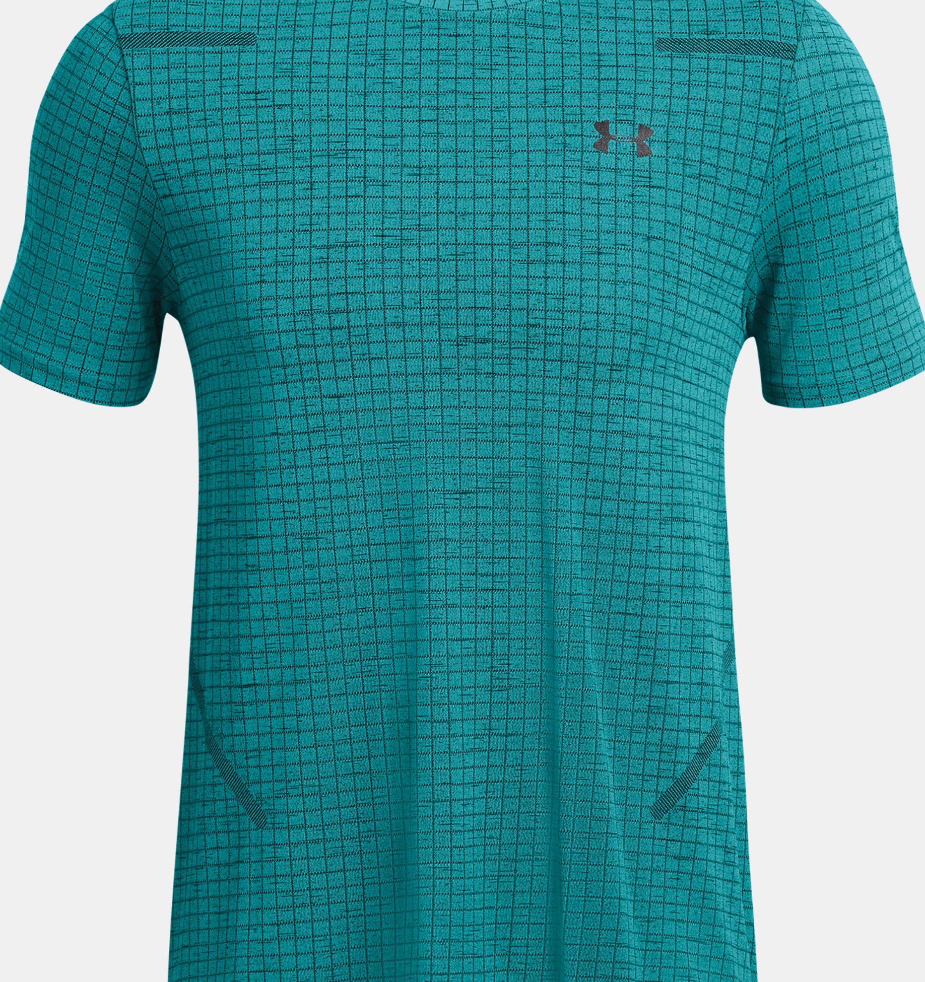 Camiseta de manga corta UA Seamless Grid para hombre