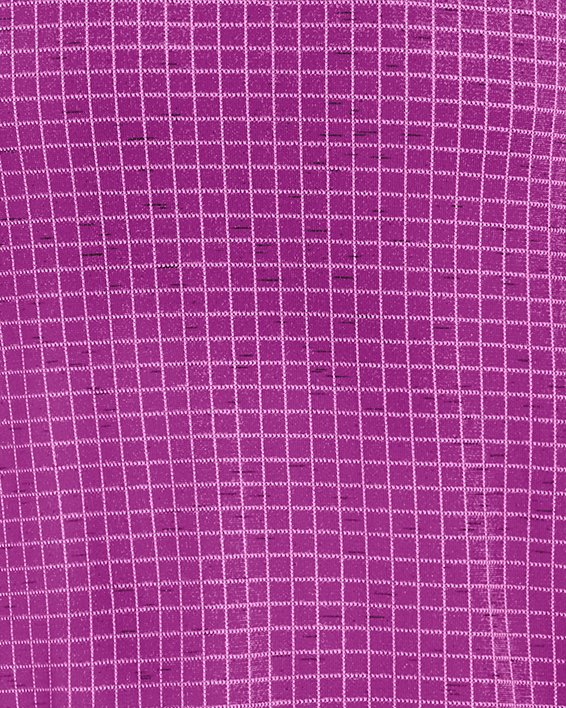 Men's UA Seamless Grid Short Sleeve in Purple image number 4