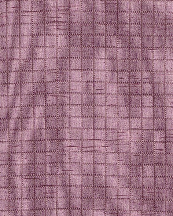 Men's UA Seamless Grid Short Sleeve in Pink image number 0