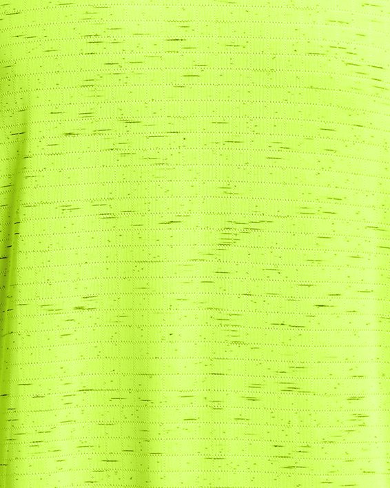 Camiseta de manga corta UA Seamless Grid para hombre, Yellow, pdpMainDesktop image number 2