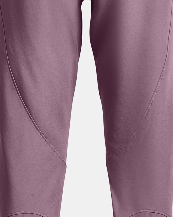 Pantalón de entrenamiento UA Unstoppable para mujer, Purple, pdpMainDesktop image number 7