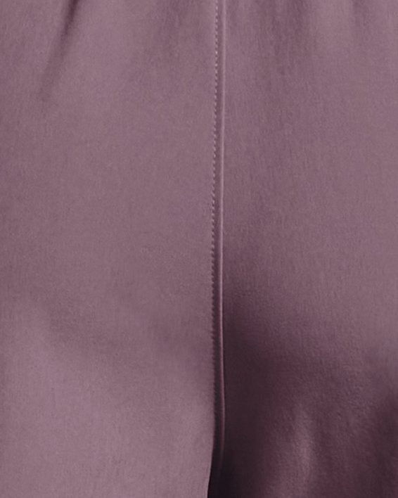 Shorts tejidos de 13 cm UA Flex para mujer, Purple, pdpMainDesktop image number 6