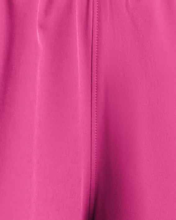 Pantalón corto tejido de 13 cm UA Flex para mujer, Pink, pdpMainDesktop image number 4