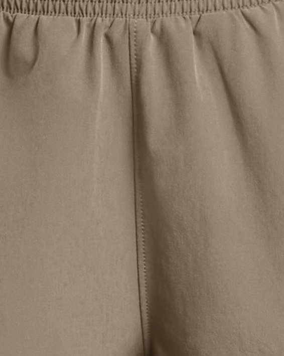 Shorts de tejido de 8 cm (3 in) UA Flex para mujer, Brown, pdpMainDesktop image number 4