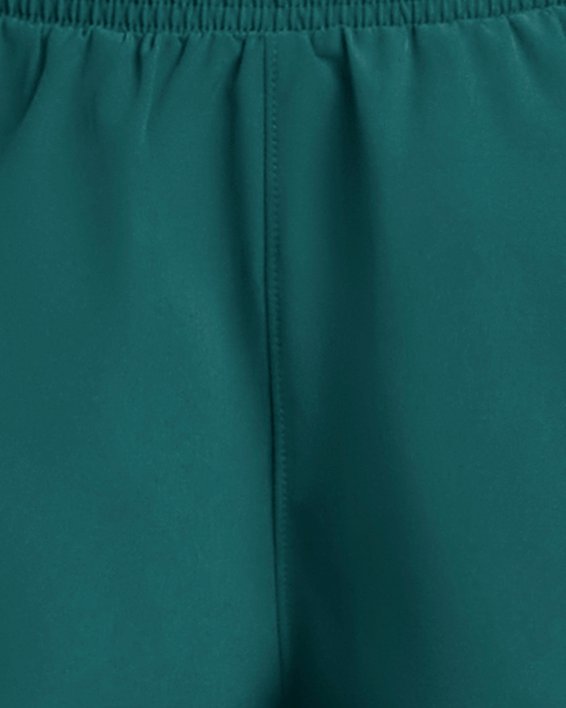 Pantalón corto tejido de 8 cm UA Flex para mujer, Blue, pdpMainDesktop image number 4