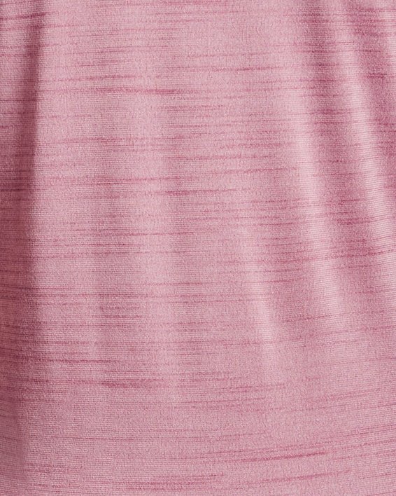 เสื้อแขนสั้น UA Tech™ Tiger สำหรับผู้หญิง in Pink image number 5