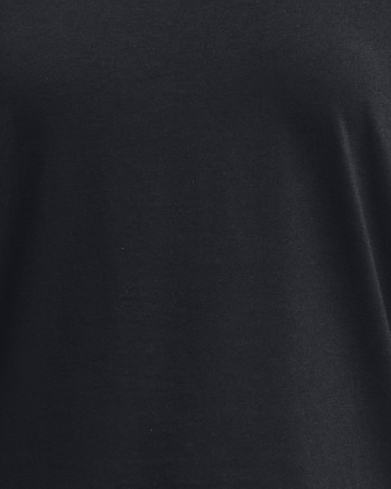 เสื้อยืด UA Essential Cotton Stretch สำหรับผู้หญิง in Black image number 4