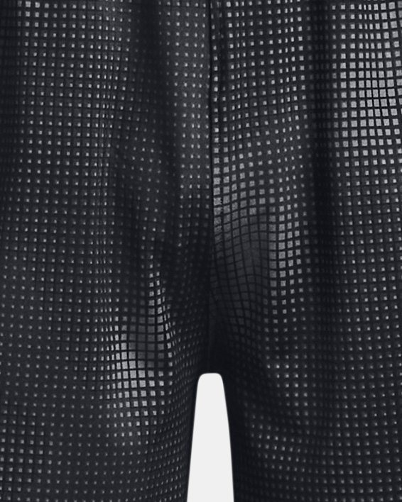 กางเกงขาสั้นพิมพ์ลาย UA Tech™ Vent สำหรับผู้ชาย in Black image number 5