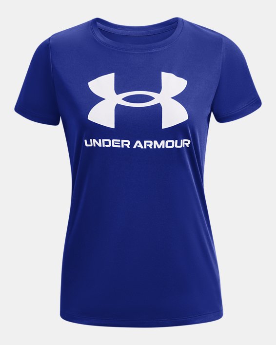 T-shirt avec gros logo imprimé UA Velocity pour femmes