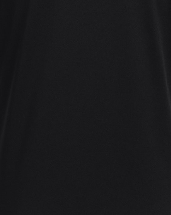 Girls' UA Tech™ Print Fill Big Logo Short Sleeve, Black, pdpMainDesktop image number 1