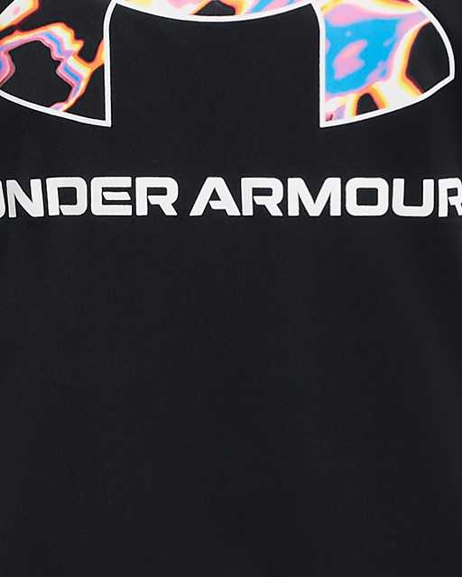 T-shirt avec logo imprimé UA Tech™ pour filles