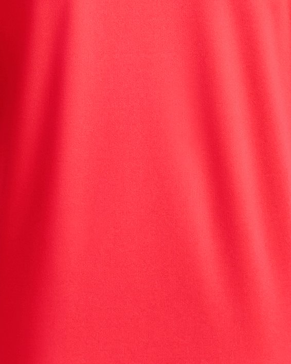 UA Tech™ Print Fill Kurzarm-Oberteil mit großem Logo für Mädchen, Red, pdpMainDesktop image number 1