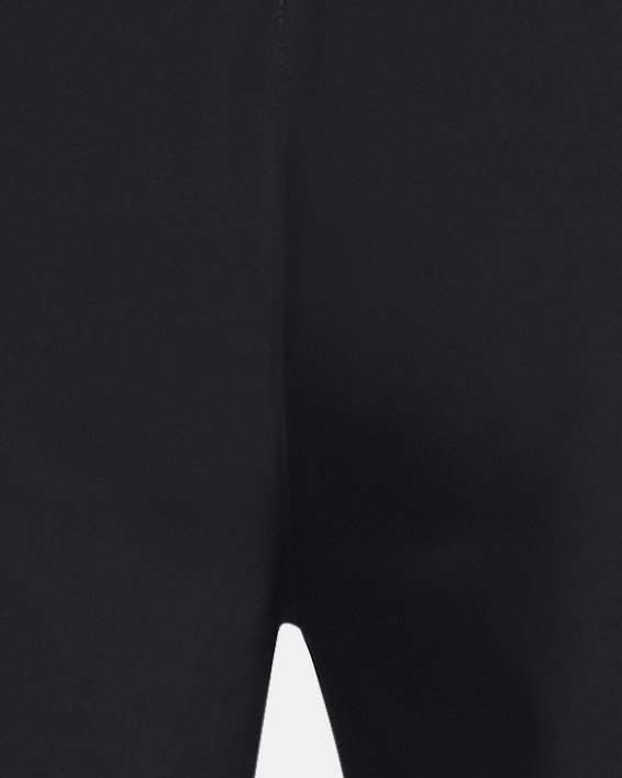 男士UA HIIT Woven 6英寸短褲 in Black image number 6