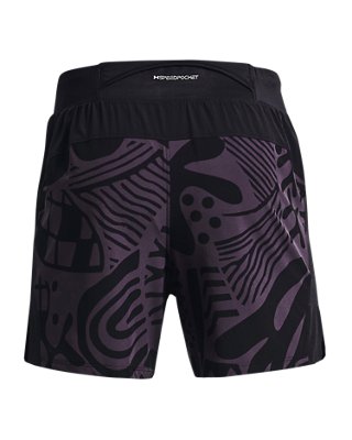 Shorts UA We Run In Peace para hombre, Black, pdpMainDesktop image number 8