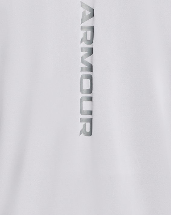 Men's UA Tech™ Reflective Short Sleeve, White, pdpMainDesktop image number 5