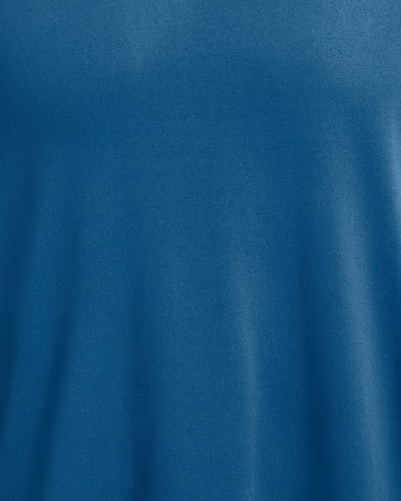 เสื้อแขนสั้น UA Tech™ Reflective สำหรับผู้ชาย in Blue image number 4
