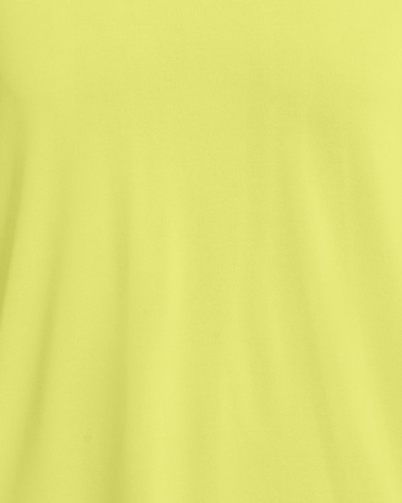 男士UA Tech™ Reflective短袖T恤 in Yellow image number 4