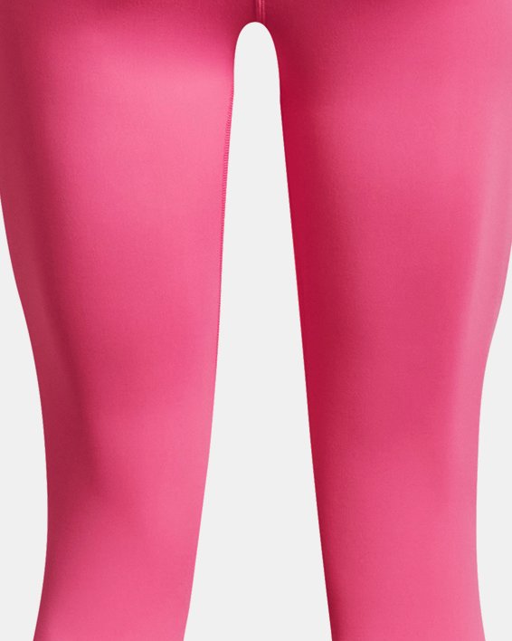 Women's UA Meridian Pintuck Ankle Leggings in Pink image number 5