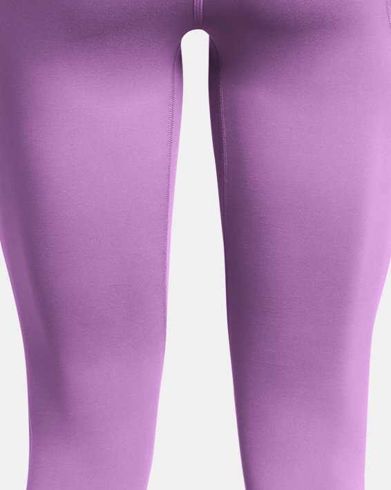 Women's UA Motion Branded Ankle Leggings, Purple, pdpMainDesktop image number 5