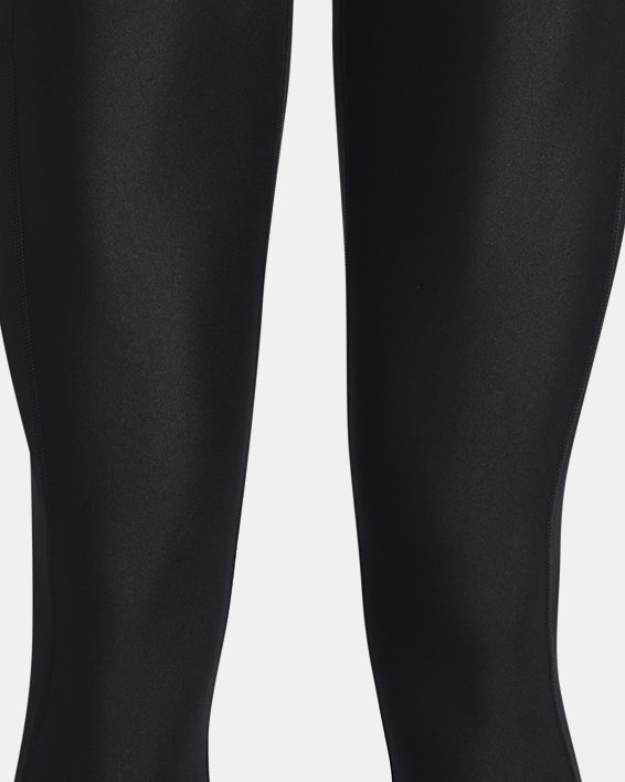 Women's HeatGear® Branded Waistband Leggings in Black image number 4