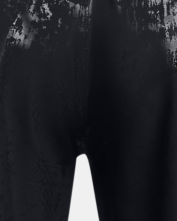กางเกงขาสั้น UA Woven Emboss สำหรับผู้ชาย in Black image number 5