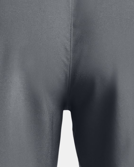 男士UA Woven Graphic短褲 in Gray image number 6