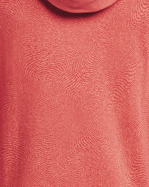 Men's UA Rival Fleece Printed Hoodie in Red image number 5