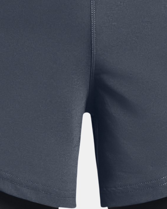 Men's UA RUSH™ SmartForm 2-in-1 Shorts in Gray image number 6