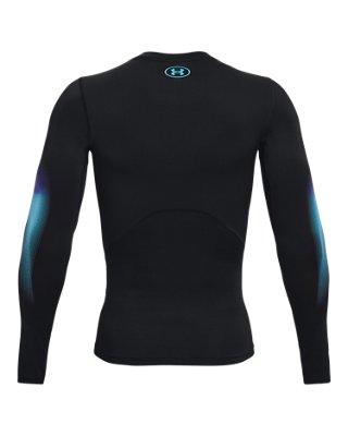 Playera de manga larga HeatGear&reg; para hombre, Black, pdpMainDesktop image number 5