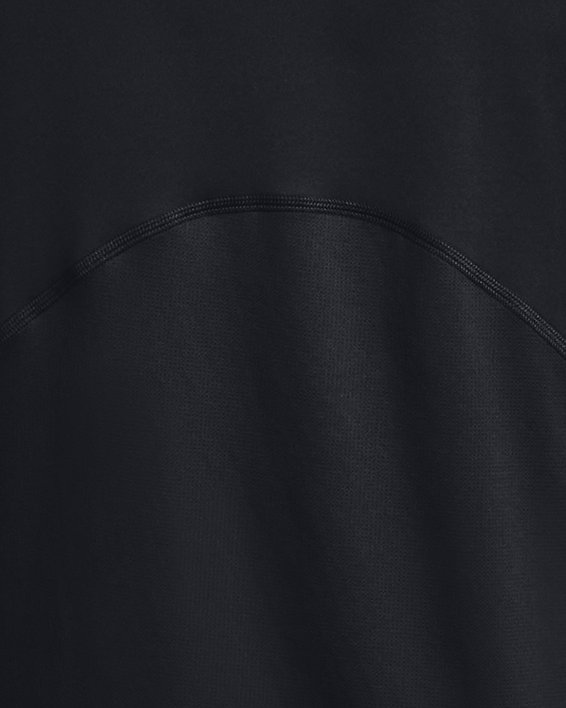 Men's HeatGear® Fitted Short Sleeve in Black image number 5