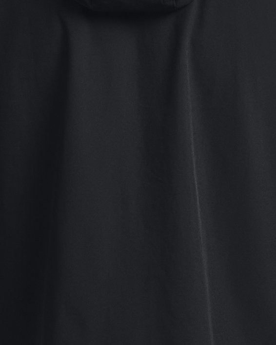 Men's UA Stretch Woven Windbreaker, Black, pdpMainDesktop image number 6