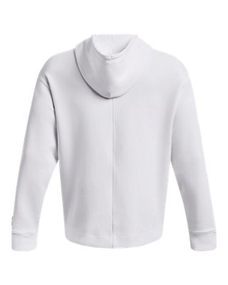 Sudadera con capucha UA Summit Knit unisex, White, pdpMainDesktop image number 9