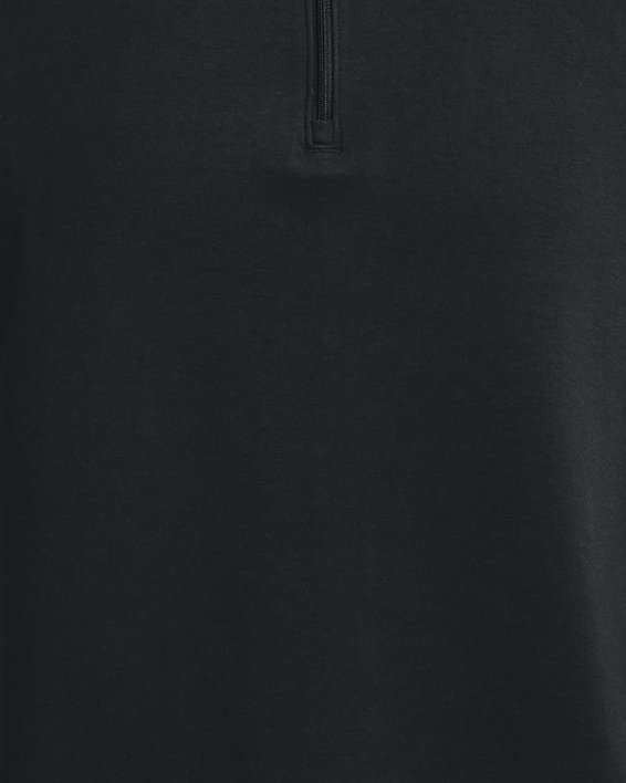 Unisex UA Summit Knit ½ Zip in Black image number 8