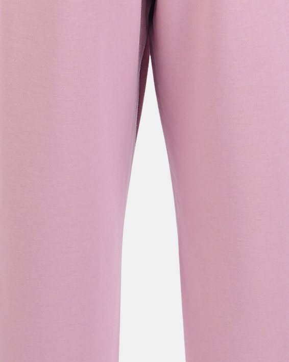 Unisex UA Summit Knit Joggers in Pink image number 12