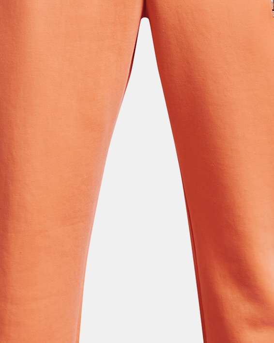 Women's UA Velocity Logo Short Sleeve in Orange image number 7
