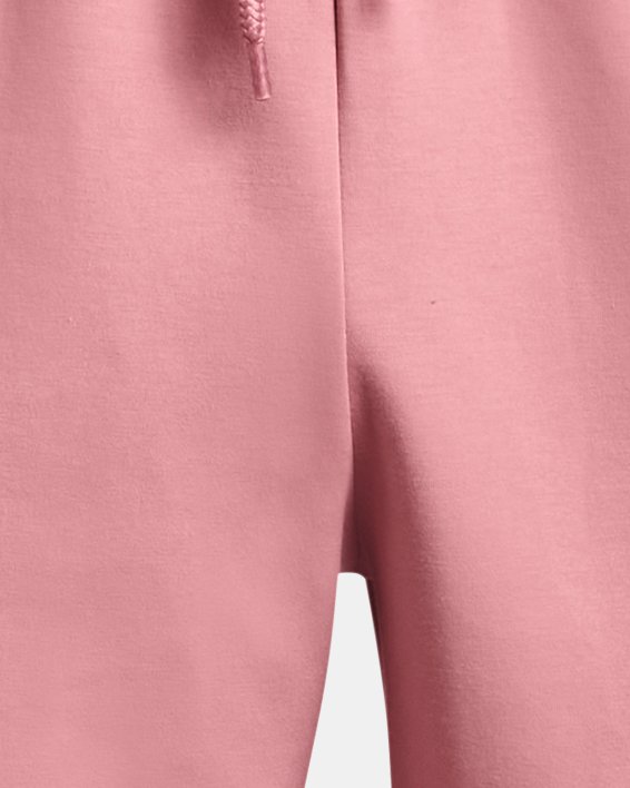 Unisex UA Summit Knit Shorts in Pink image number 7