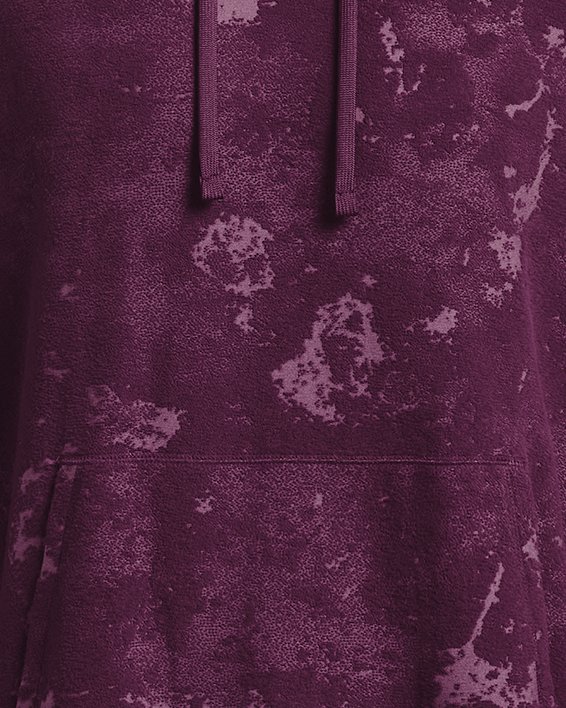 男士UA Journey Terry連帽上衣 in Purple image number 8