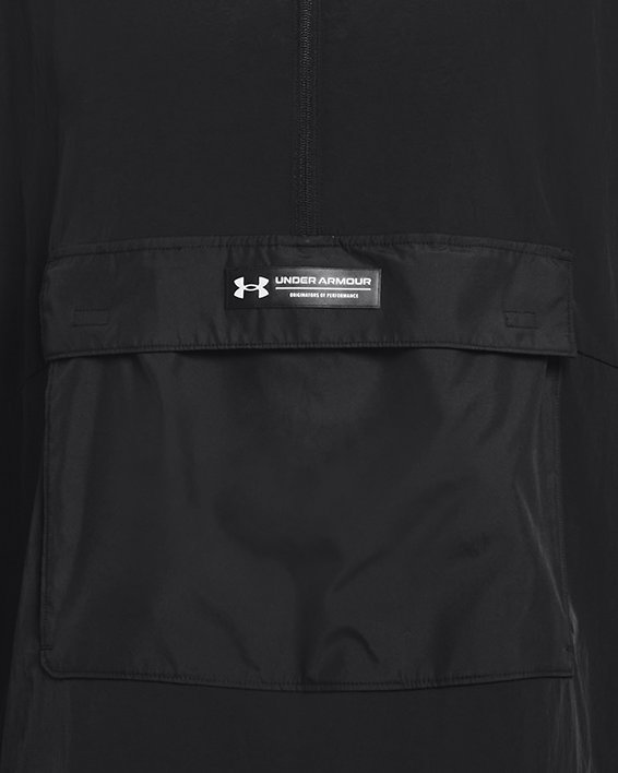 Men's UA RUSH™ Woven ½ Zip Anorak Jacket image number 8