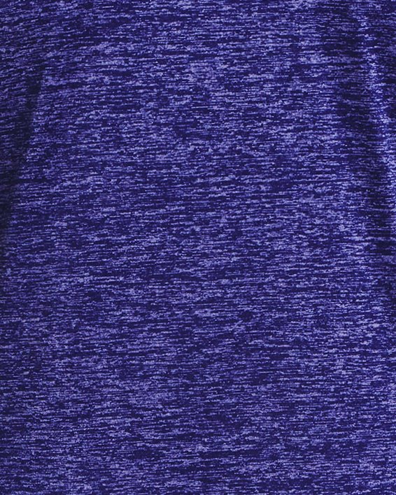 Women's UA Tech™ Twist Big Logo Gel Short Sleeve, Blue, pdpMainDesktop image number 5