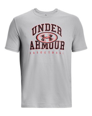 Men's UA Basketball Lock Up Short Sleeve image number 4