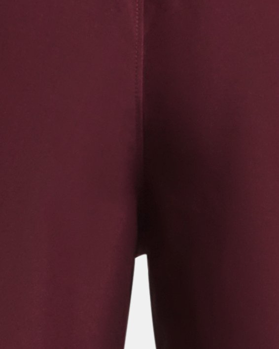 Boys' UA Woven Shorts in Maroon image number 1