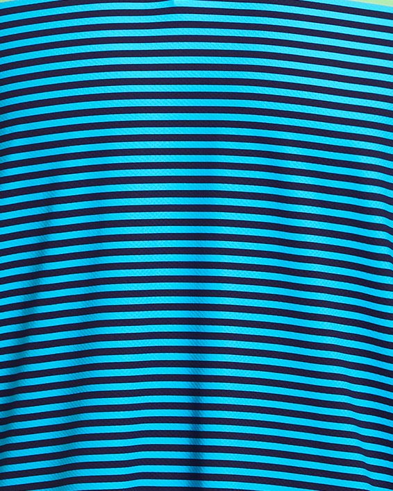 Under Armour UA Iso-Chill Psych Stripe P-White / Fresco Blue / Jet Gray