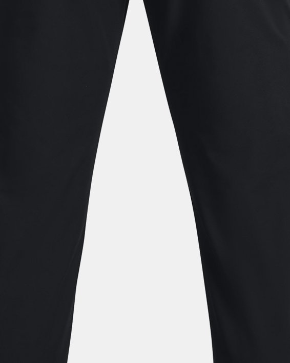 Men's UA Golf Tapered Pants in Black image number 6